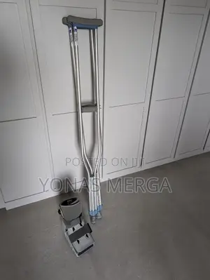 Underarm Crutches| Walking Sticks for Disable Person -Sliver