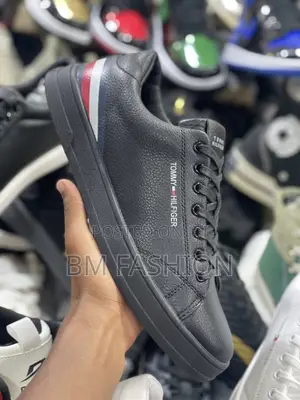 Tommy Hilfiger Black Casual Flat Shoes.