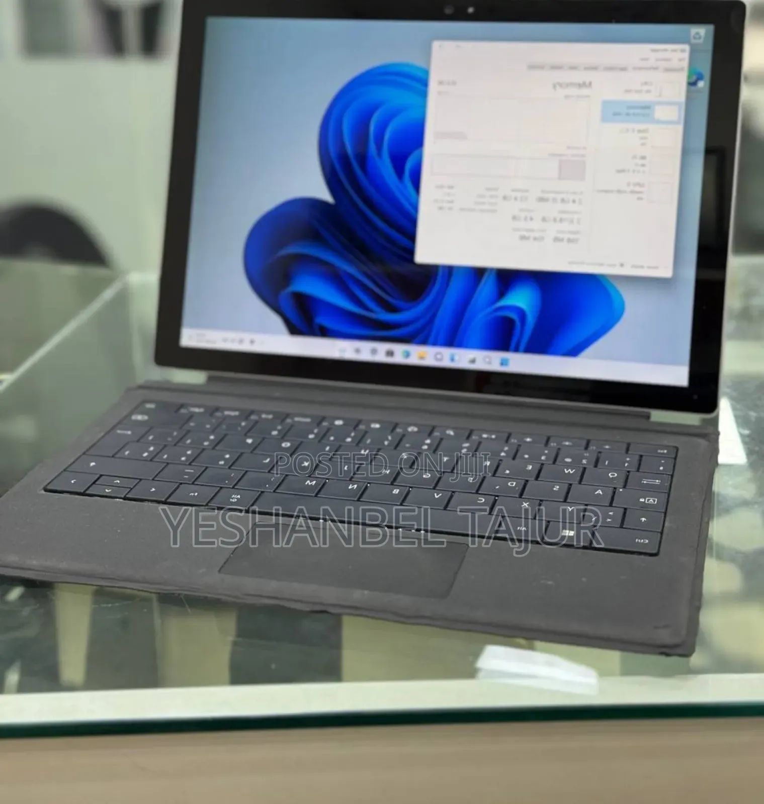 New Laptop Microsoft Surface Pro 16GB Intel Core I7 SSD 256GB