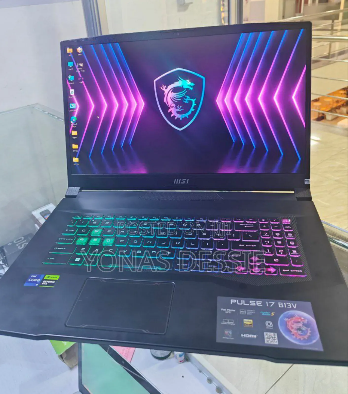 New Laptop MSI Pulse GL76 16GB Intel Core I9 SSD 1T