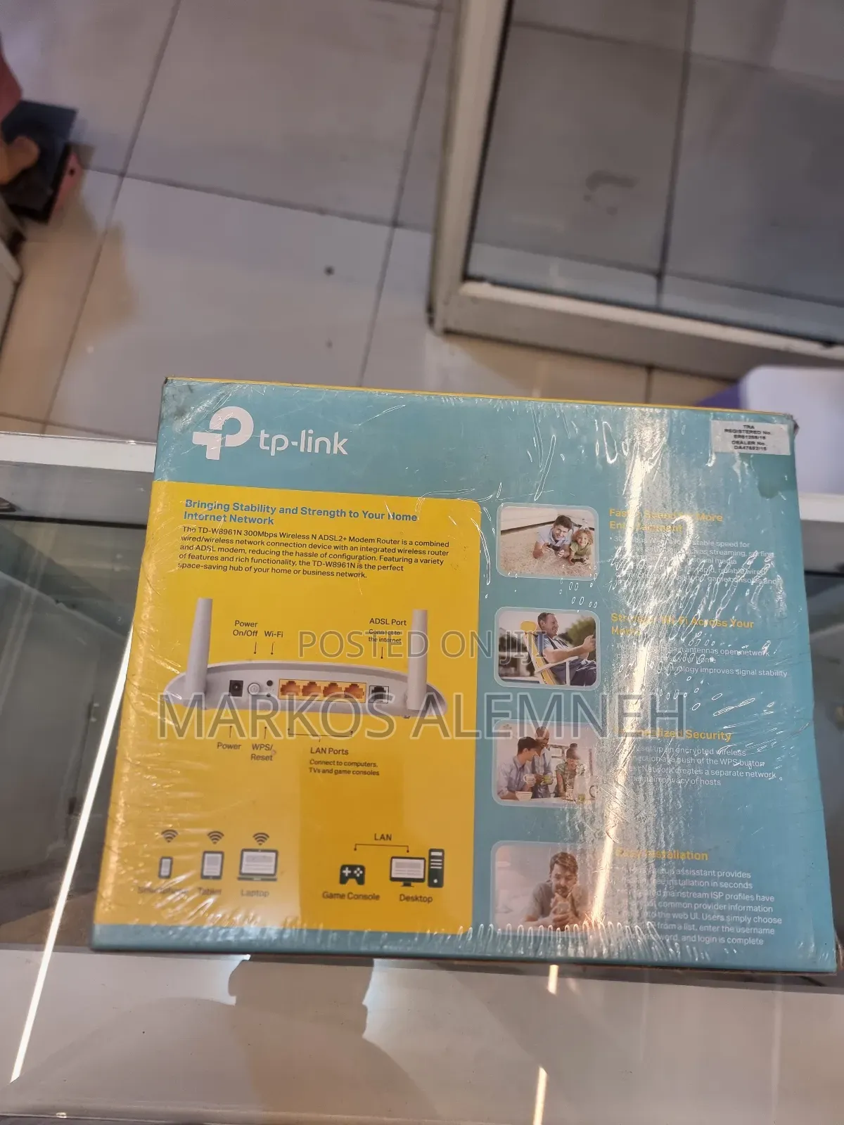 Tp -Link
Router