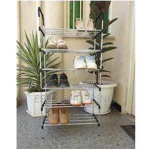 **"Multi-level Shoe Storage – Perfect For Small Spaces"**