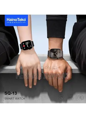 Haino Teko Sq-13 Smartwatch, Series 10, in Jet Black