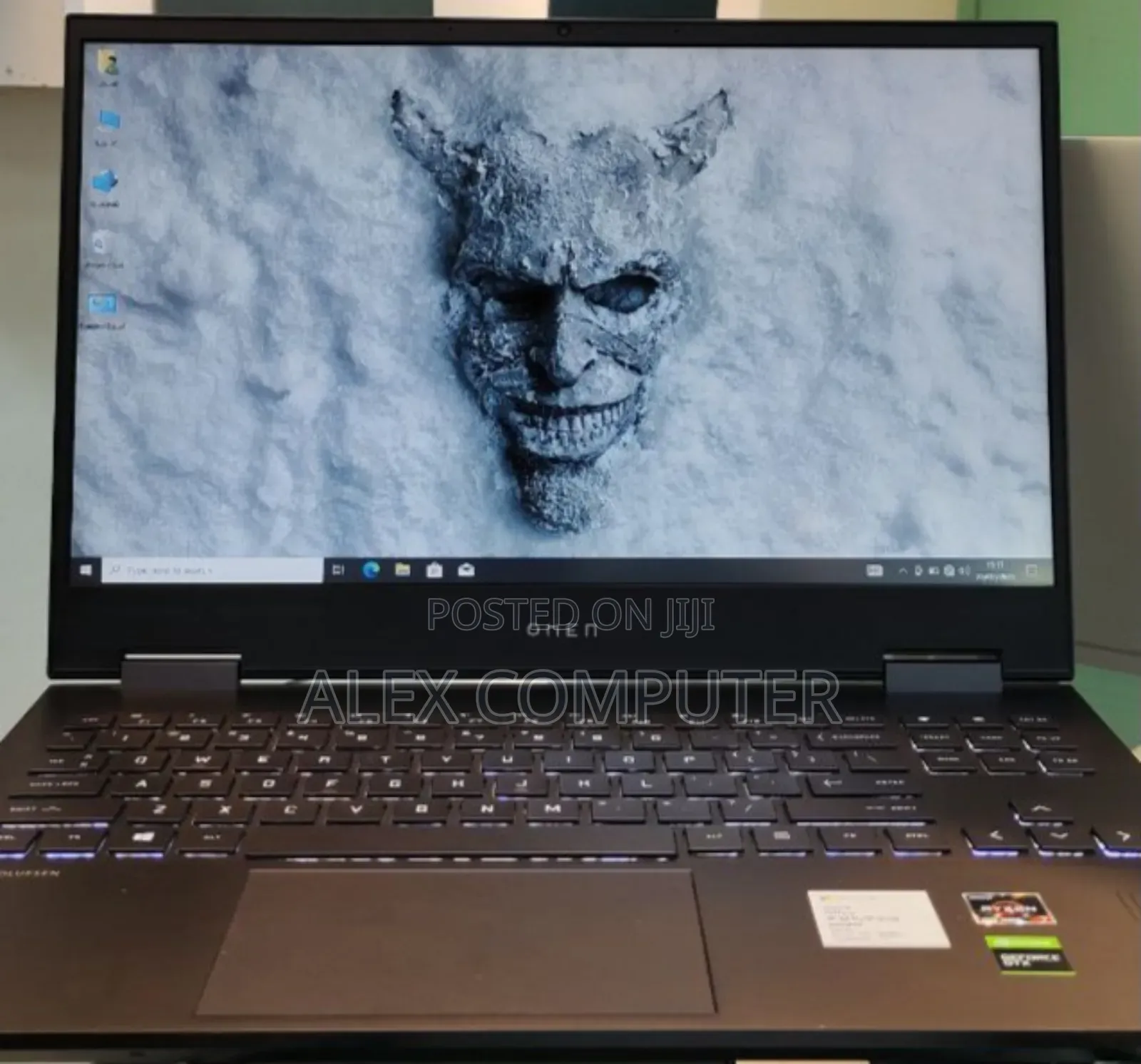 New Laptop HP Omen 15 16GB AMD Ryzen 7 SSD 512GB