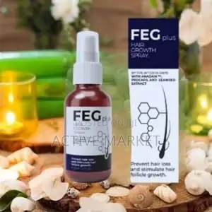 Feg Plus Hair Growth Spra-Nourishes Long, Thick Strong Hair