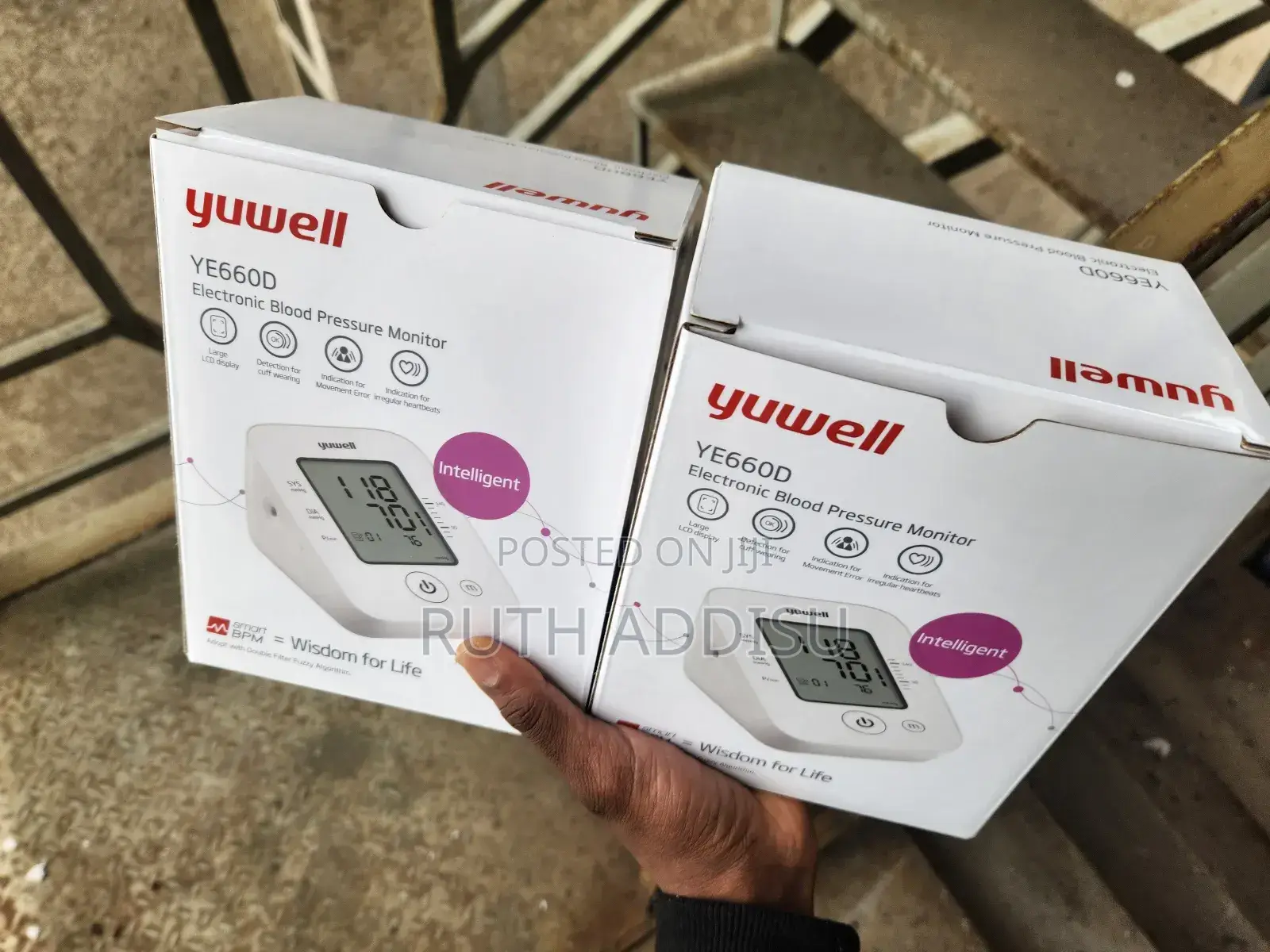 Digital Blood Pressuer Monitor腕帶new Medical Bp Monitor