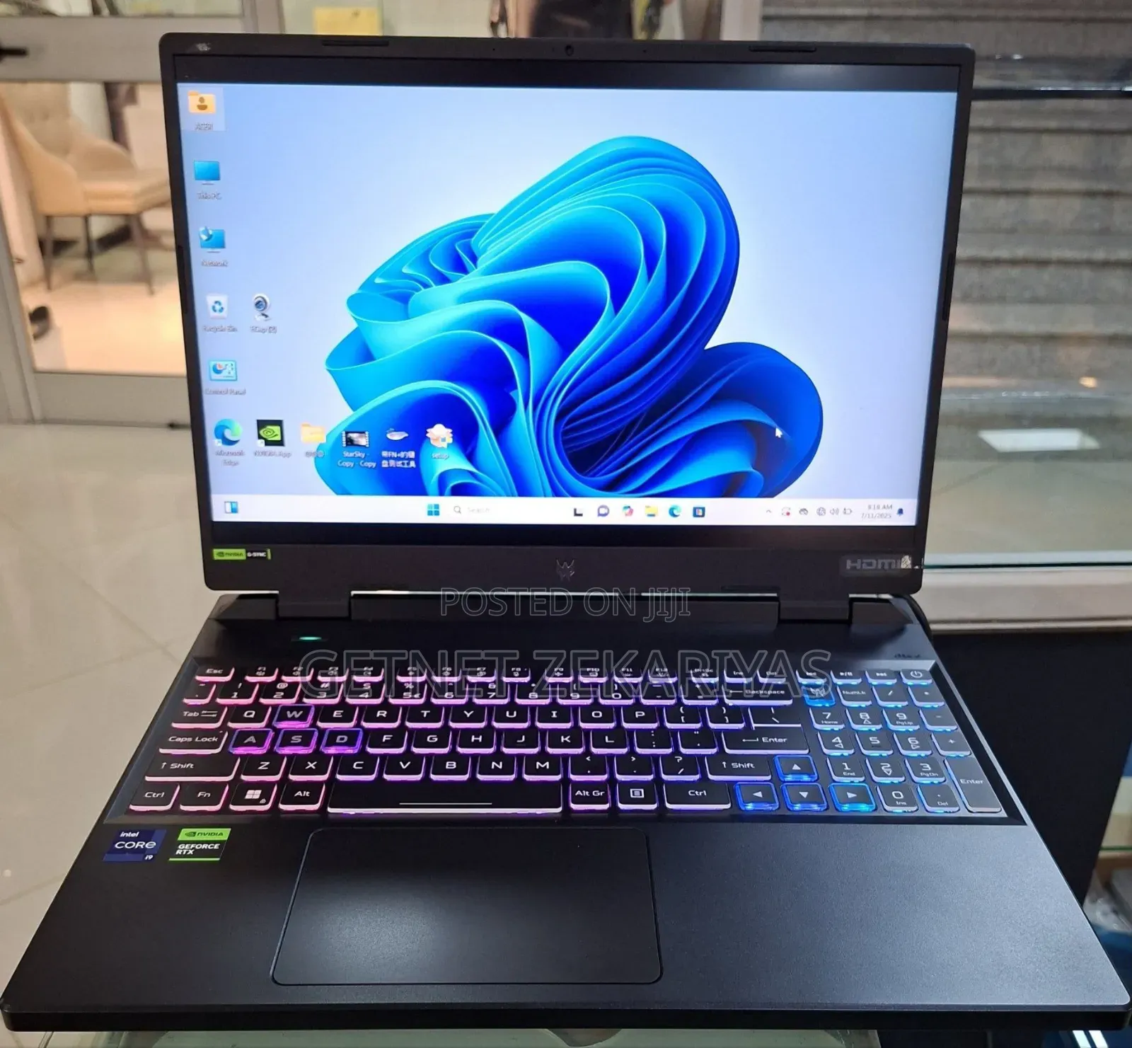New Laptop Acer Predator Helios 300 16GB Intel Core I9 SSD 1T