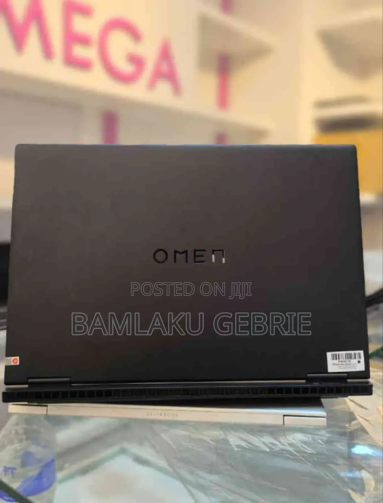 New Laptop HP Omen 15-Dh002nr 16GB Intel Core I7 SSD 512GB