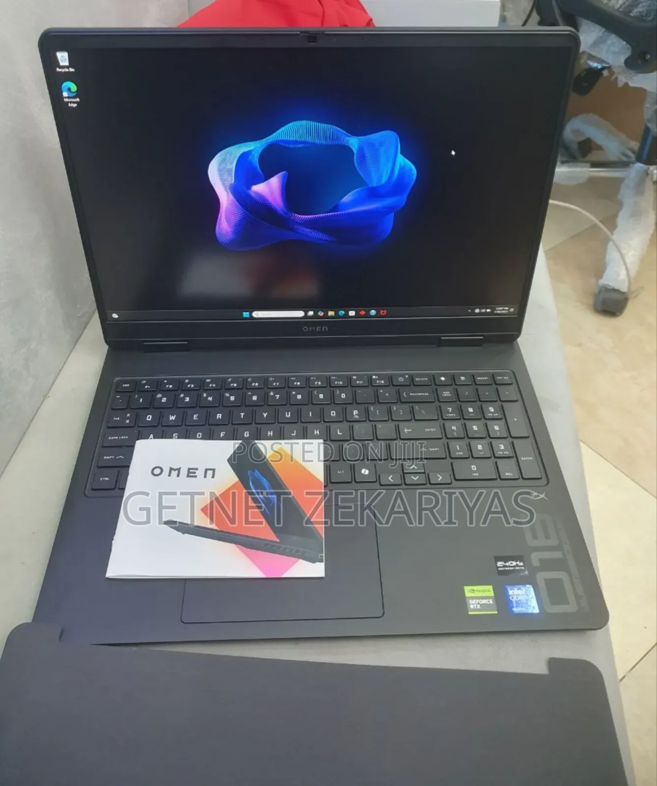 New Laptop HP Omen 16 16GB Intel Core Ultra 7 SSD 1T