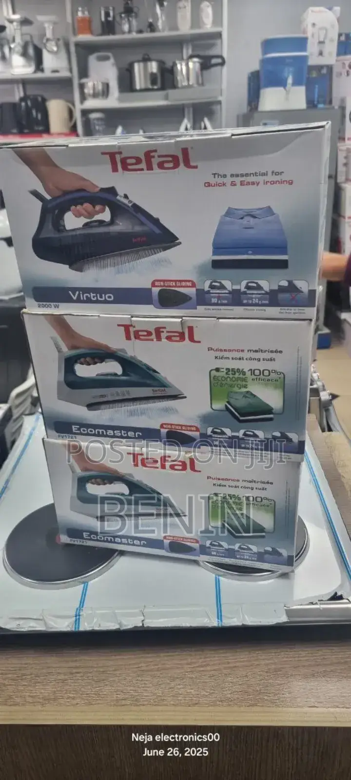 Tefal Ceramic Steamers 2000.Wat Delivery