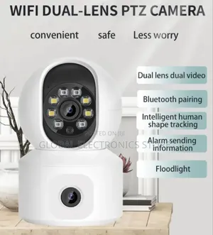 Sim Card Dual Lens PTZ Camera