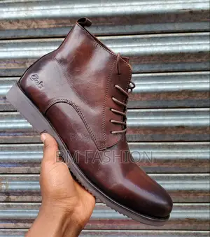 Clarks High Quality England Boots With Laces