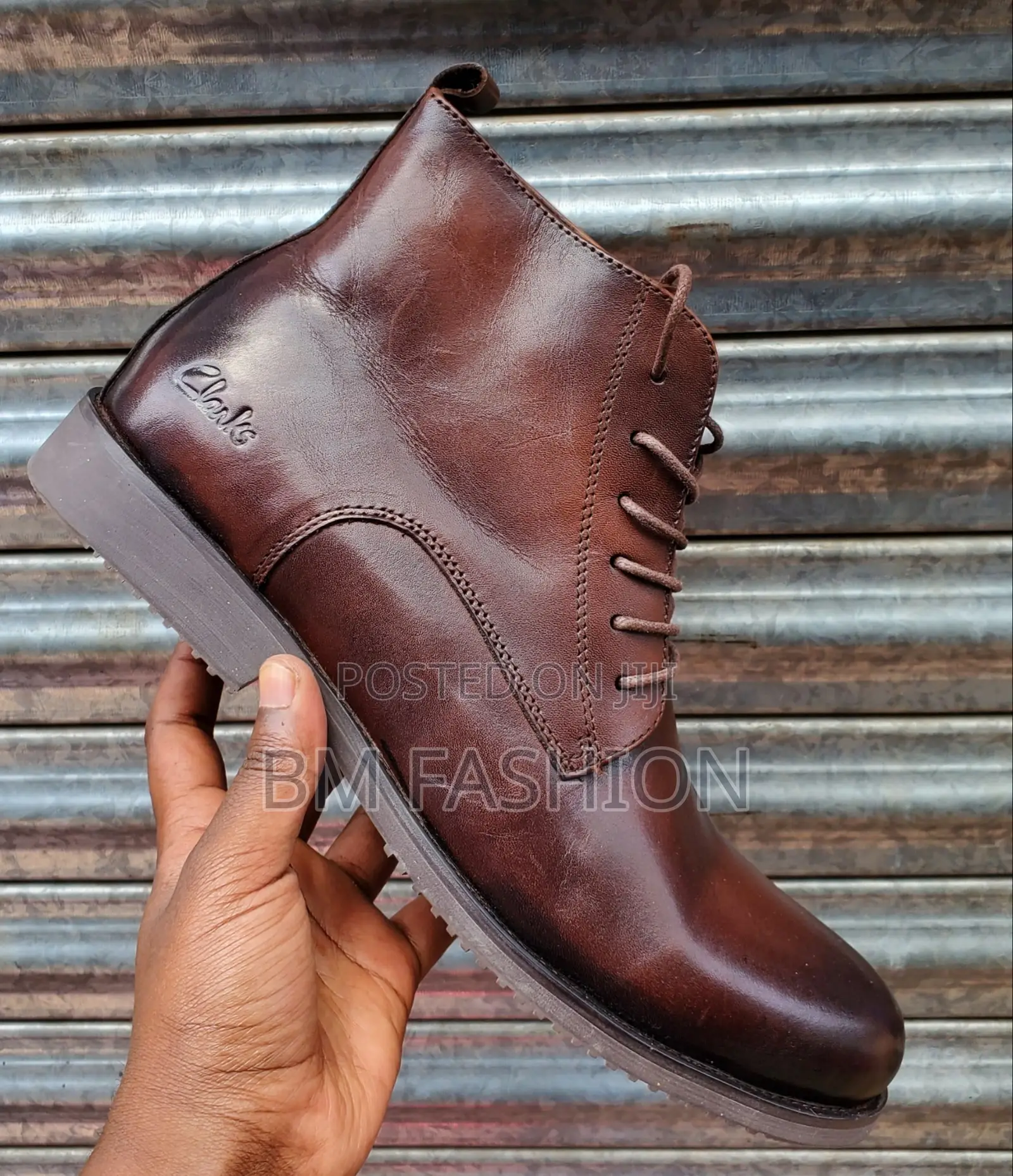 Clarks High Quality England Boots With Laces