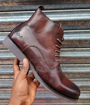 Clarks High Quality England Boots With Laces
