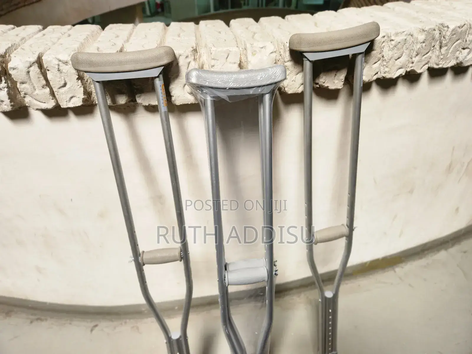 Axillary Bilateral Crutches长我brand New巾medical Crutches New