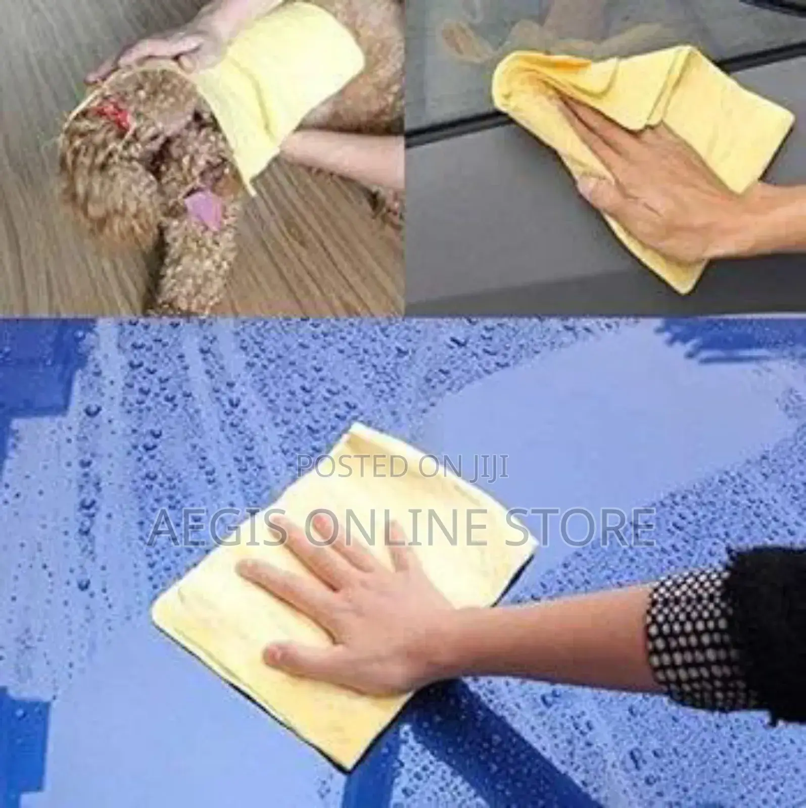 Leather Shammy Car Cleaning Washing Drying Cloth