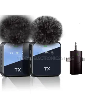 Omnidirectional Radio Dual Microphone With Capacitive