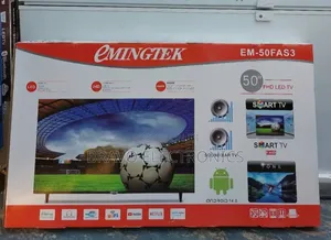Emingtek 50” Smart Tv – Experience at a Hot Price!