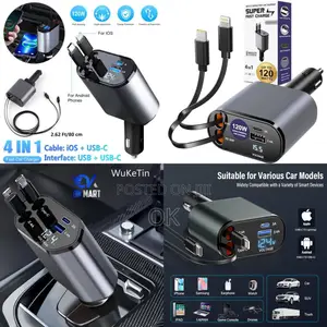 4 in 1 Car Charger