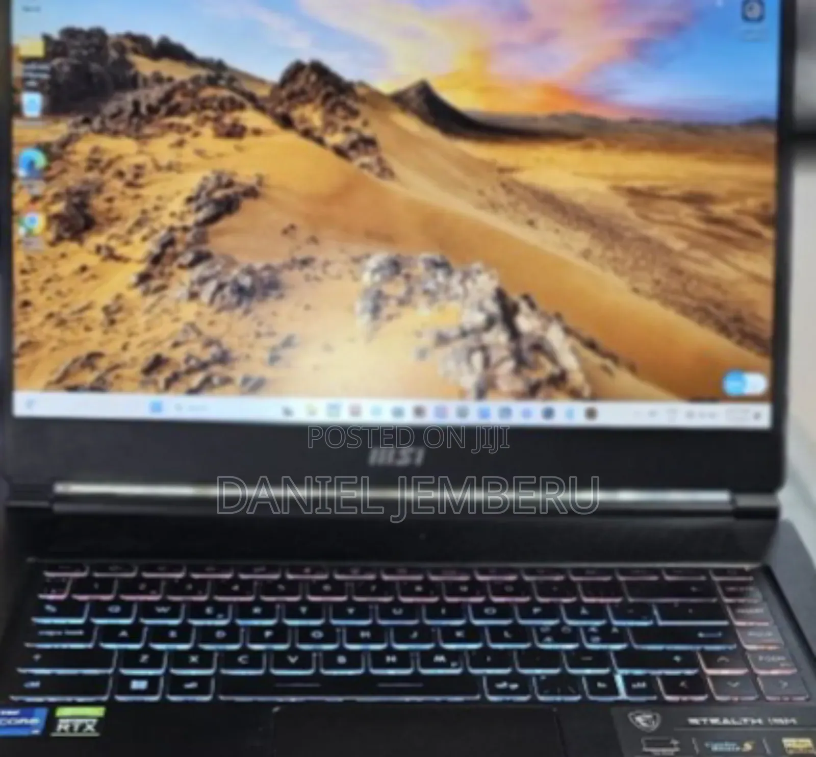 New Laptop MSI GF63 16GB Intel Core i7 SSD 1T