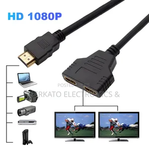 Hdmi Splitter Adapter 2 in 1 | 2x1 HDTV Splitter