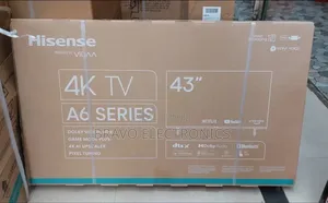 Hisense 43” Tv –Cinema at Home Stunning Hd Clarity
