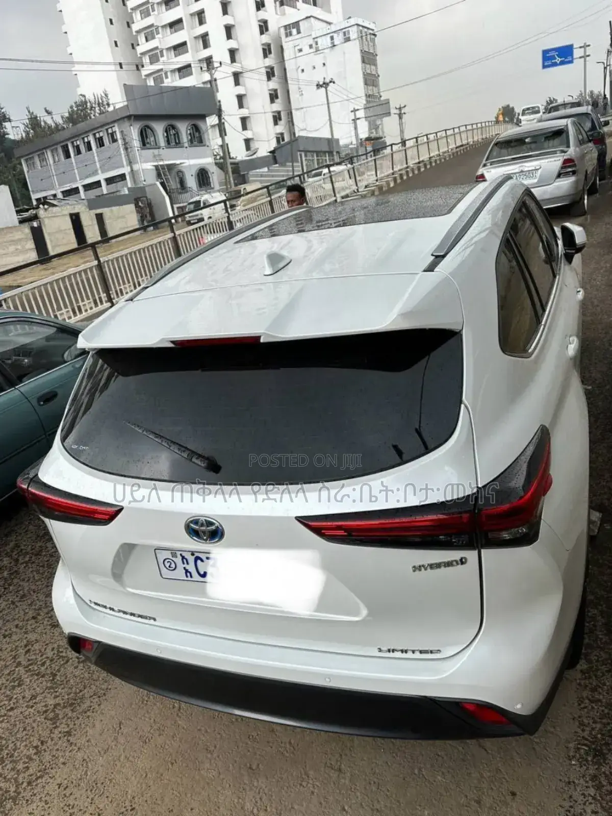 Toyota Highlander Hybrid 2024 White