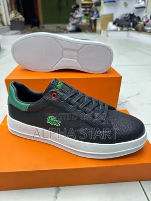 Lacoste Flat 3 Color High Master Quality Lather Smooth Sho