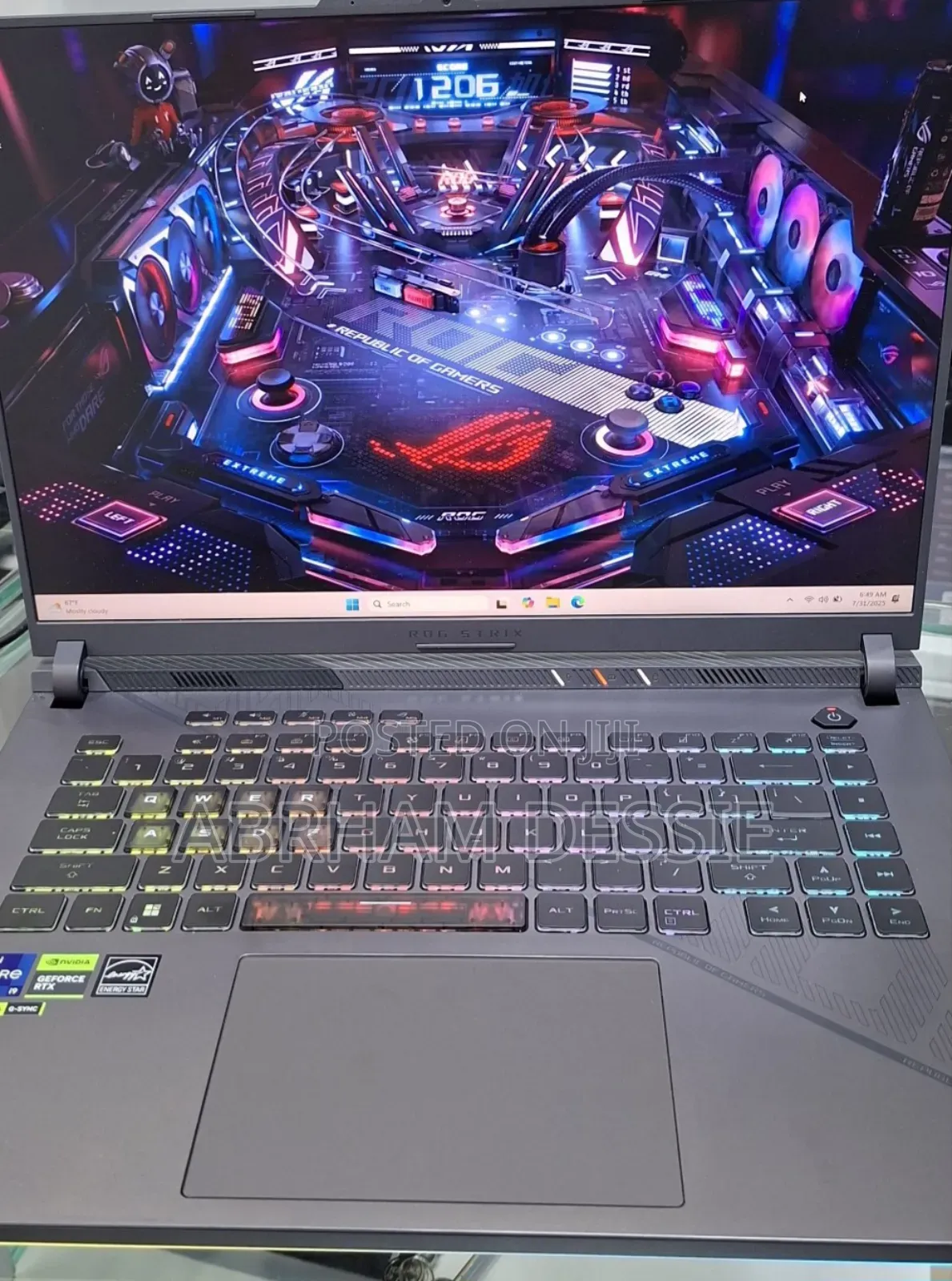 New Laptop Asus 32GB Intel Core I9 SSD 1T