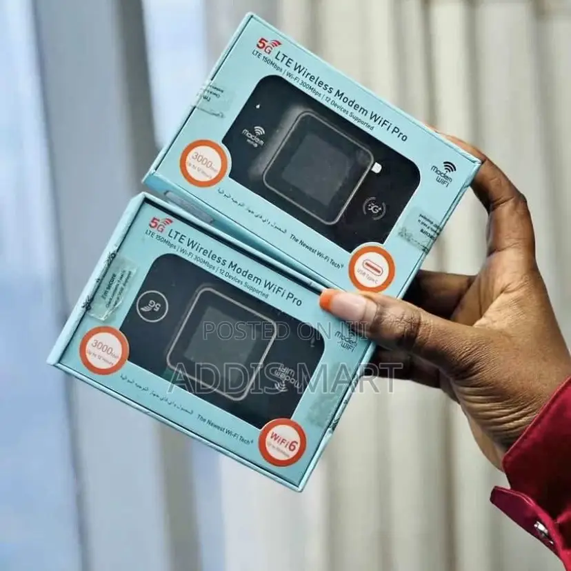 5g Let Wifi Router ከ5ወር ዋስትና ጋር