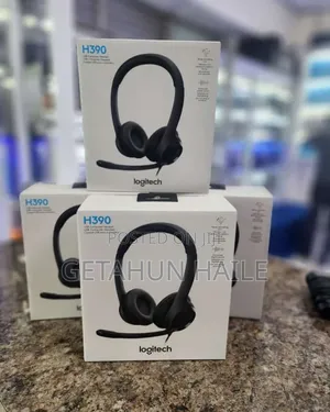 Logitech H390 Usb Wired Headset With Noise-Canceling Mic