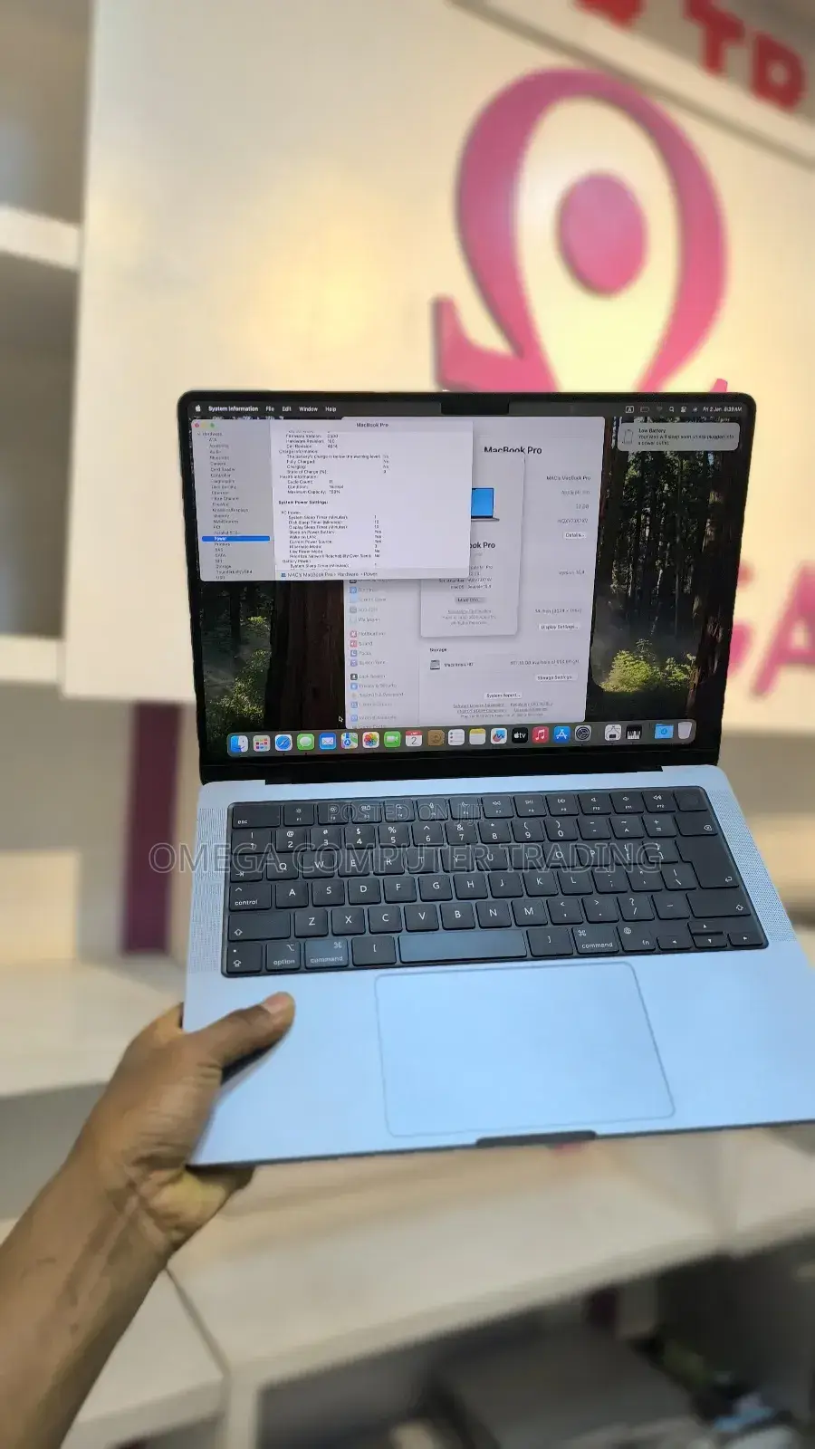New Laptop Apple MacBook Pro 2021 M1 32GB Apple M1 Pro SSD 1T