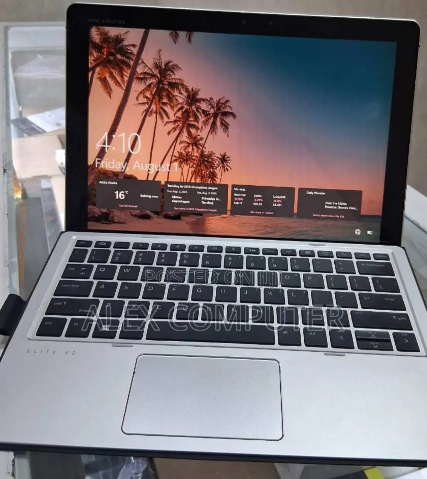 New Laptop HP Elite X2 1012 8GB Intel Core I5 SSD 256GB