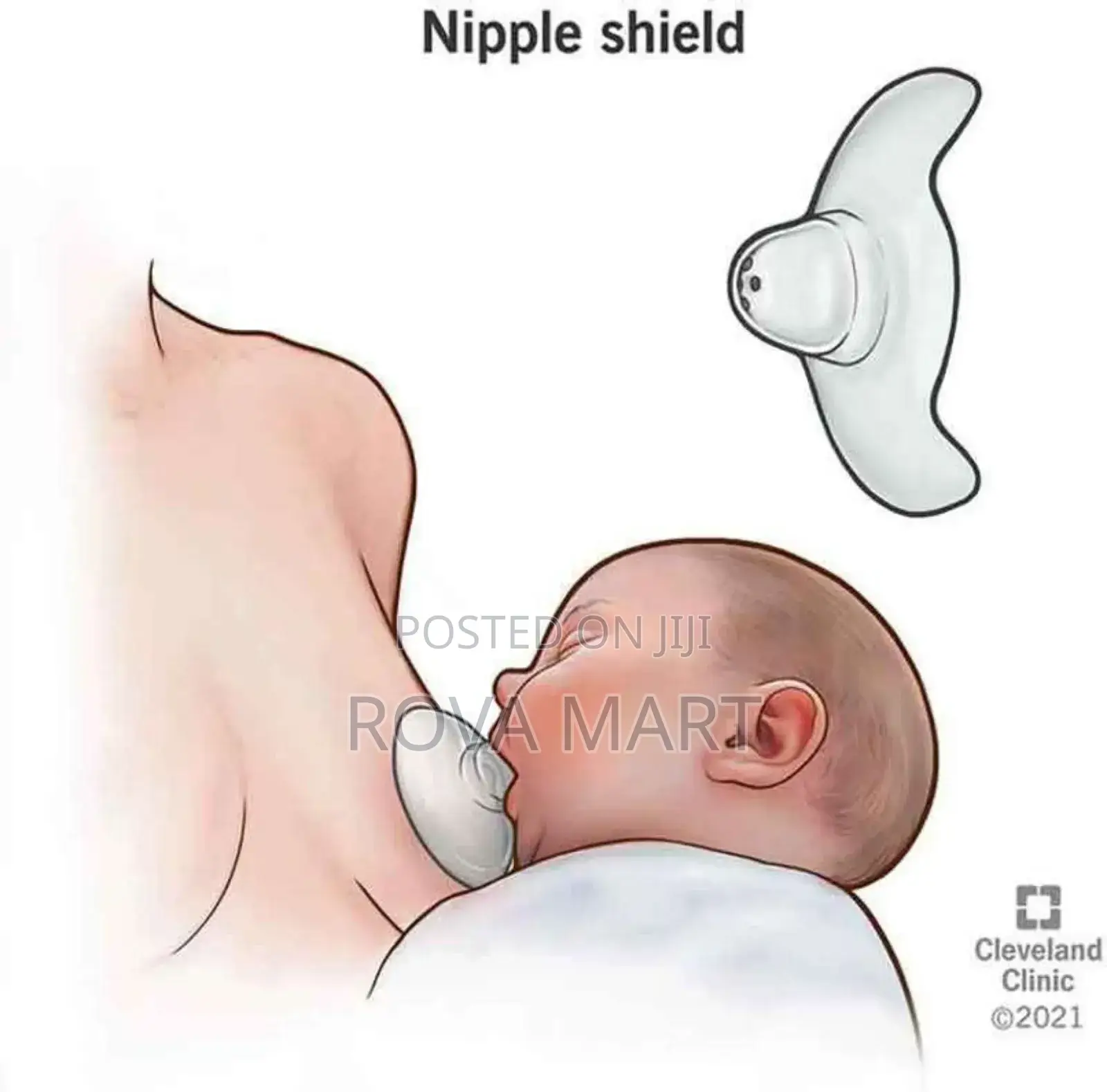 Silicone Nipple for Breastfeeding (Reusable)