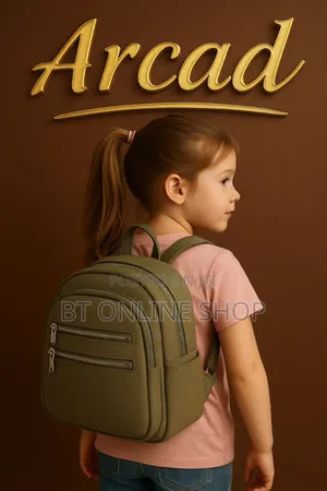 Arcad School Backpack Pencil Case Set