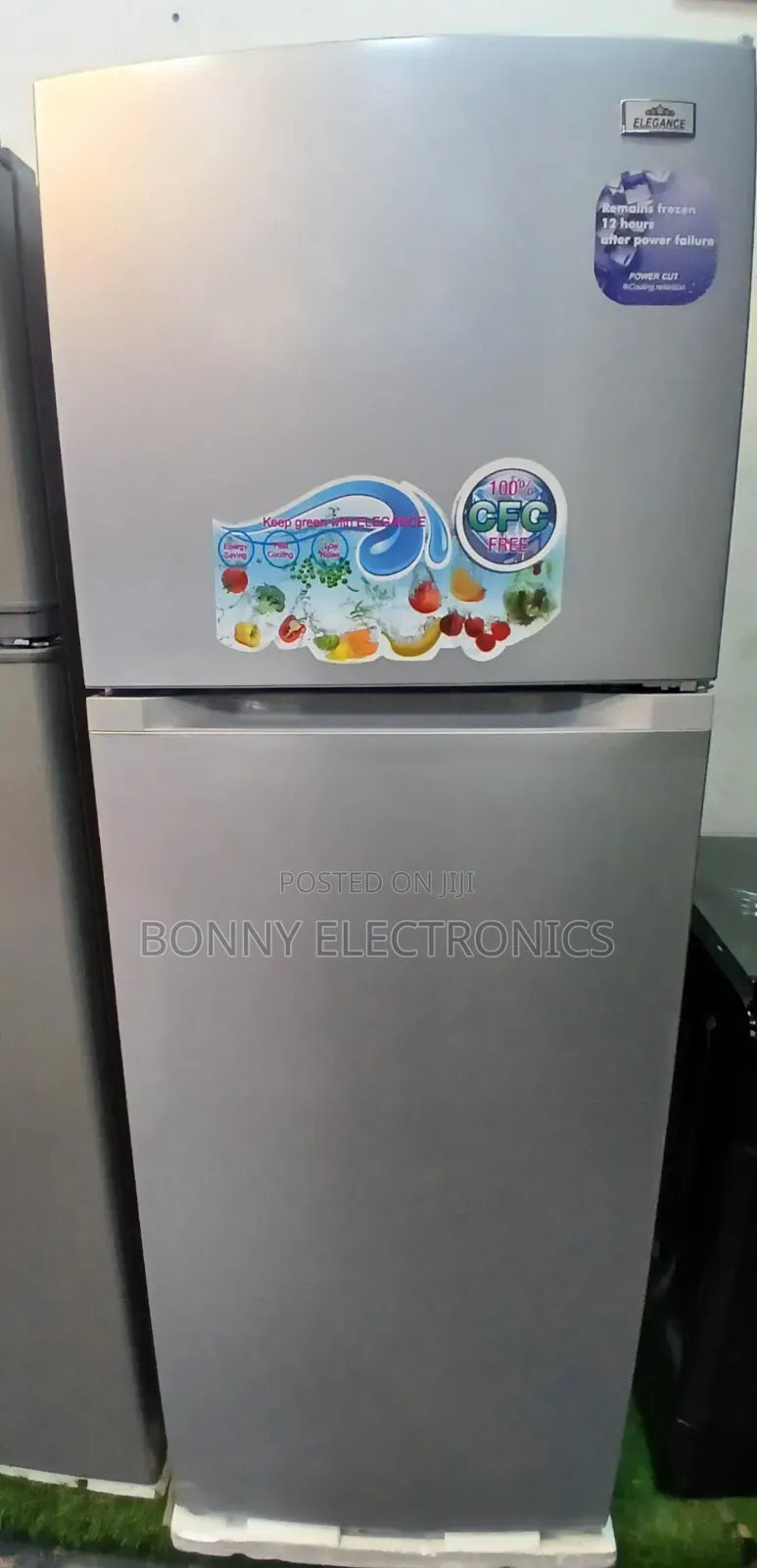 Ellegance High-Quality Fan Refrigerator 348l