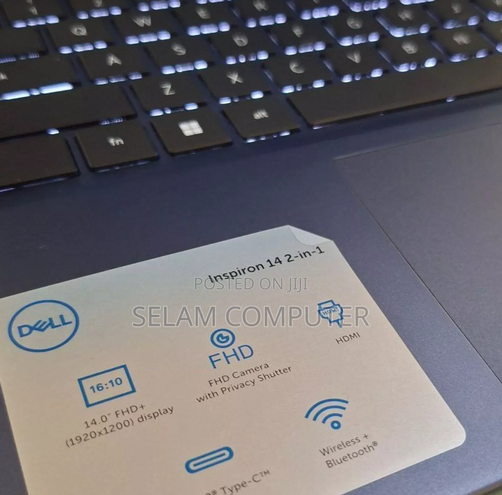 New Laptop Dell Inspiron 15 16GB AMD Ryzen 7 SSD 1T