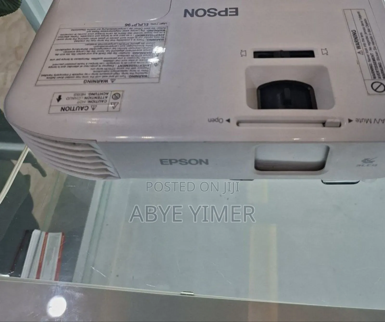 Epson Projector Model Name: Eb-S04 Hardware Interfa