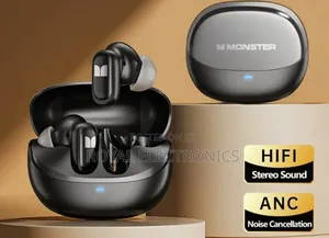 Monster Bluetooth 5.4 Wireless Headphones Noise Cancellation