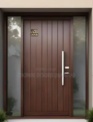 Crown Premium Door Made Of Lime Stone,Wood Fiber Conposite