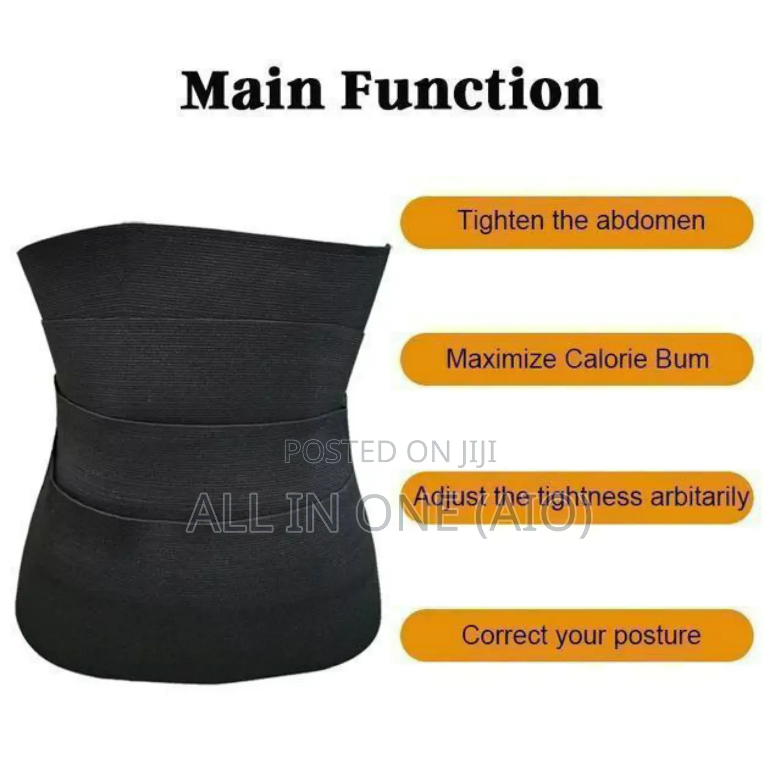 Tummy Wrap Belt