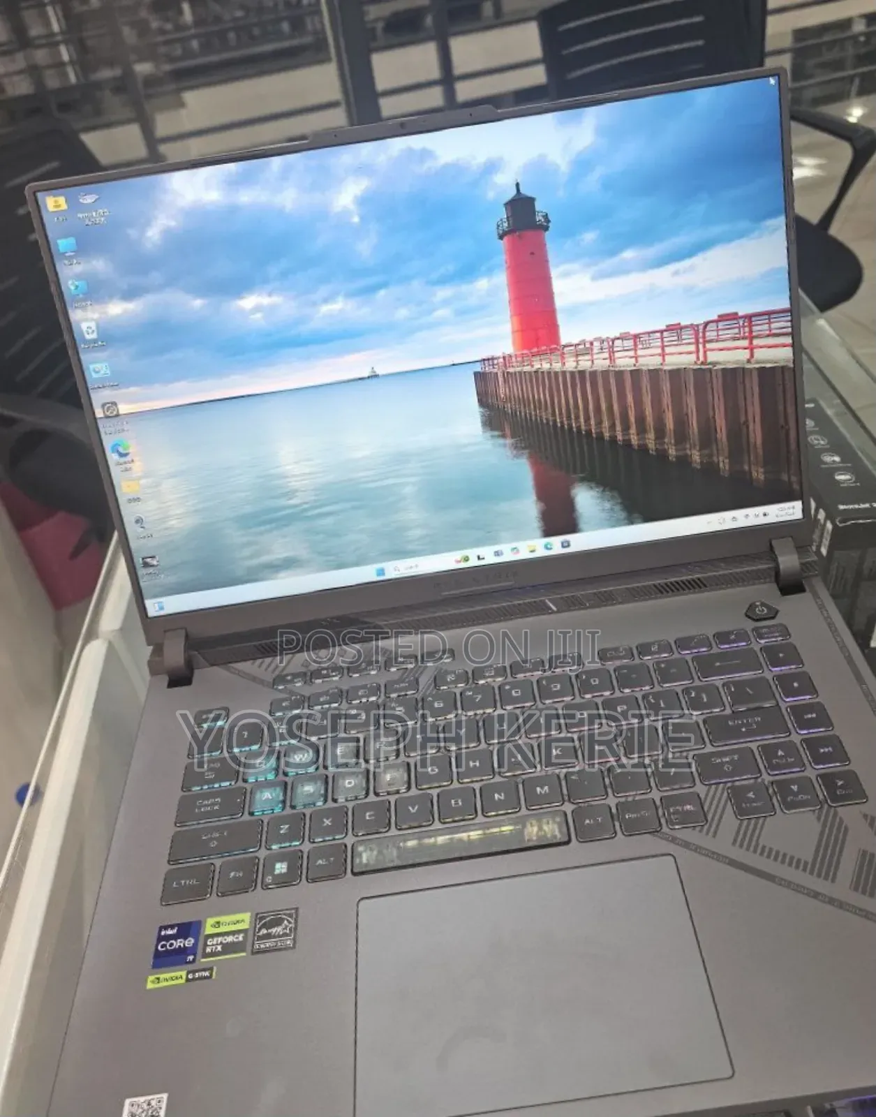 New Laptop Asus ROG Strix G16 G614 16GB Intel Core i9 SSD 1T
