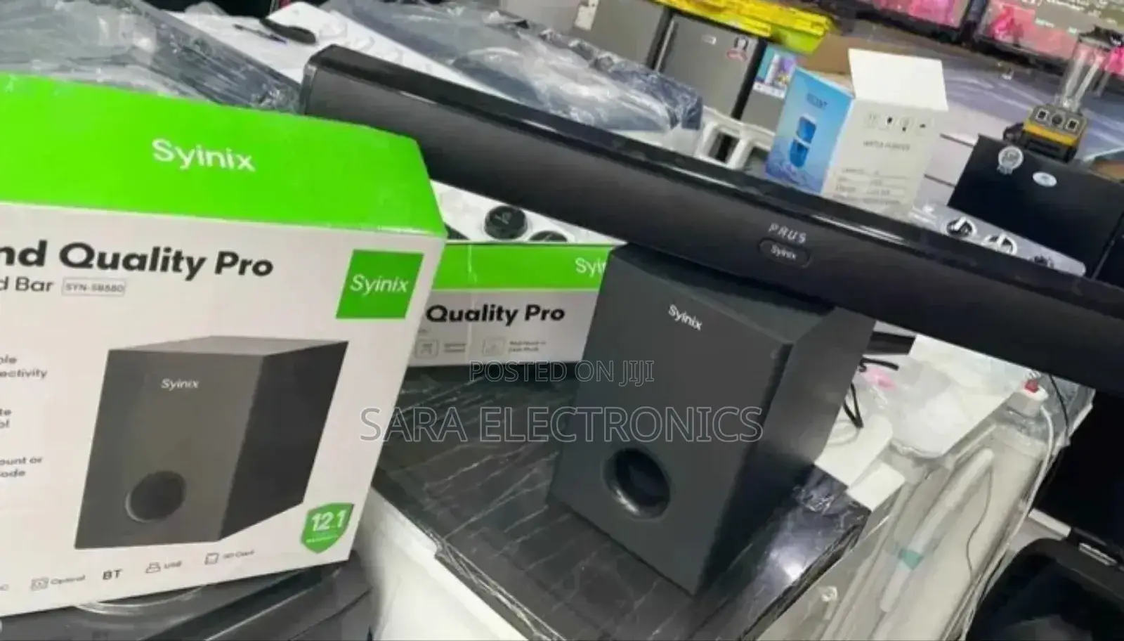 ➜Syinix Sound Bar ☆ Real Sound Quality Prohigh Quailty ➜Free Delivery