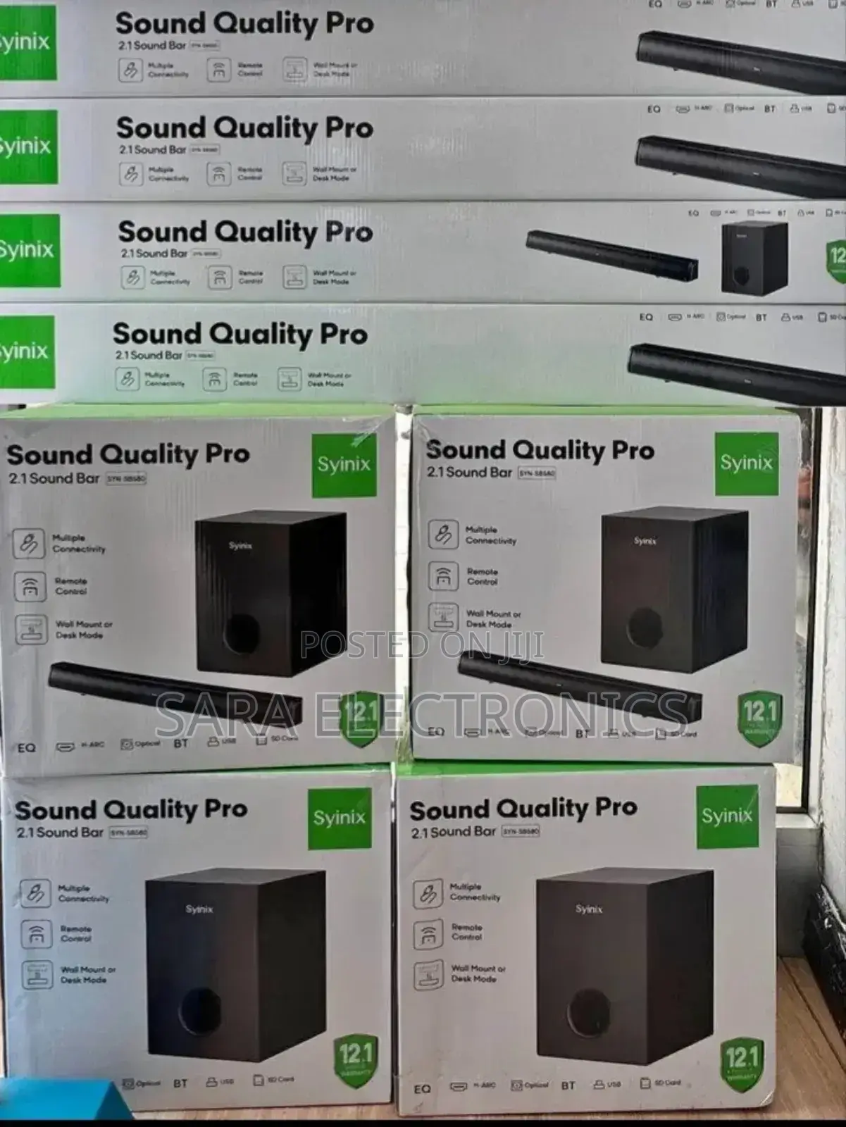 ➜Syinix Sound Bar ☆ Real Sound Quality Prohigh Quailty ➜Free Delivery