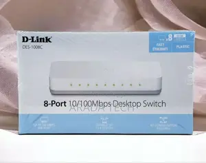 D-Link 8-Port 10/100mbps Desktop Switch Des-1008c