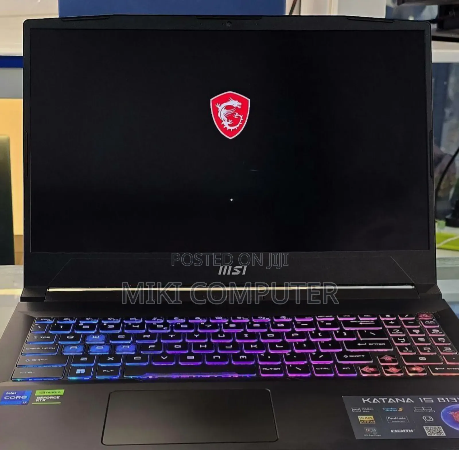 New Laptop MSI Katana 15 16GB Intel Core I7 SSD 1T