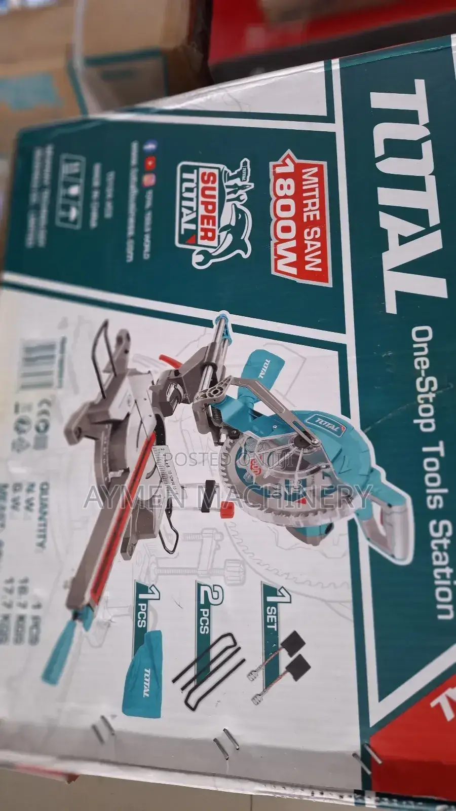 Total Slide Mitresaw 1800w ሜትር ሶዉ