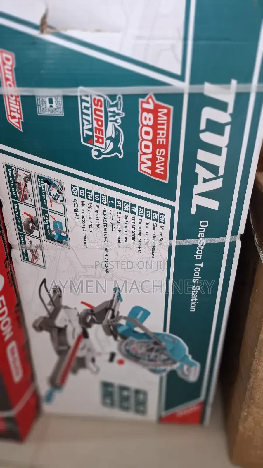 Total Slide Mitresaw 1800w ሜትር ሶዉ
