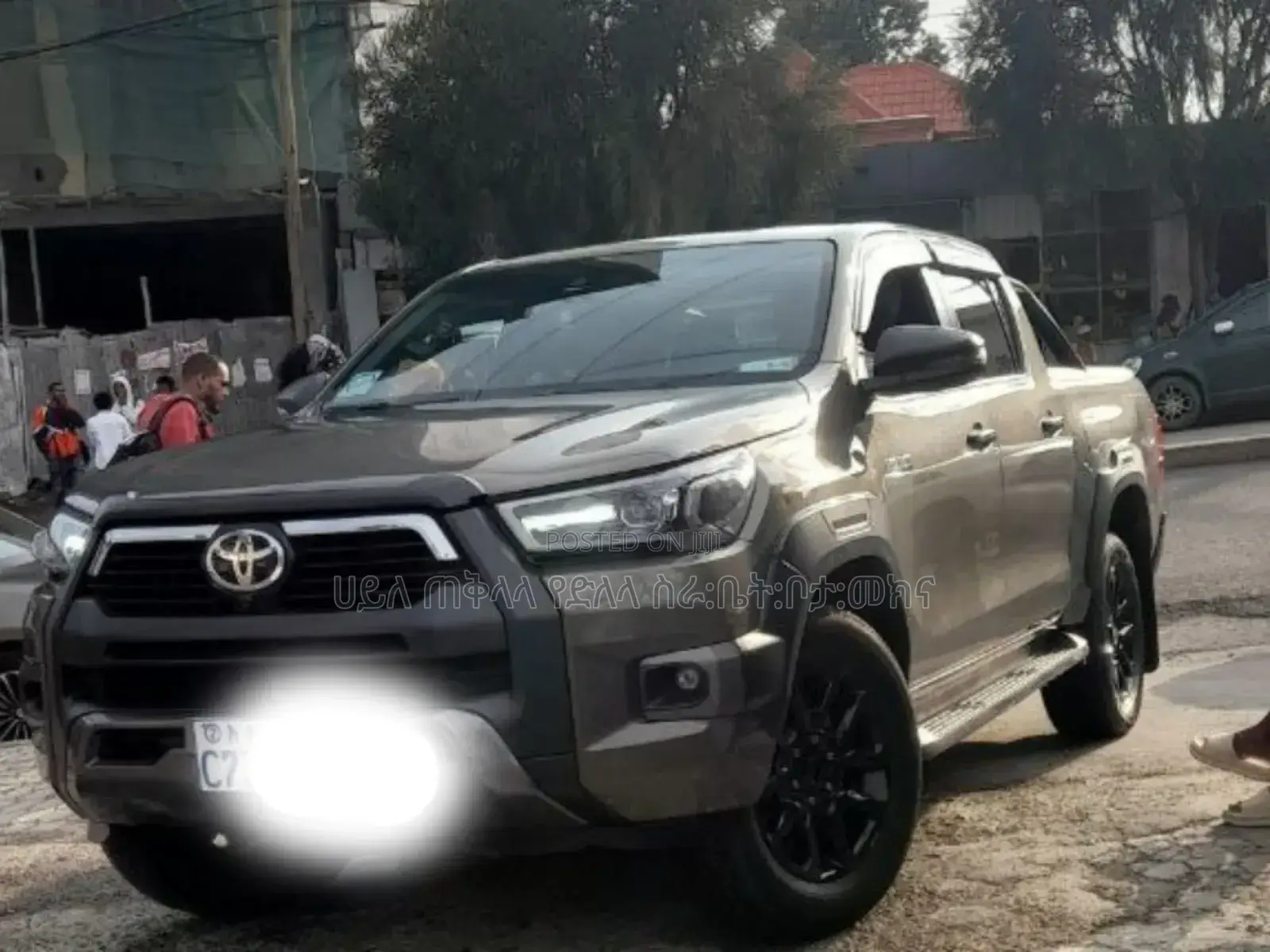 Toyota Hilux 2022 Matt Black