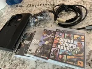 Ps3slim ከተለያዩ ጌሞች ጋር